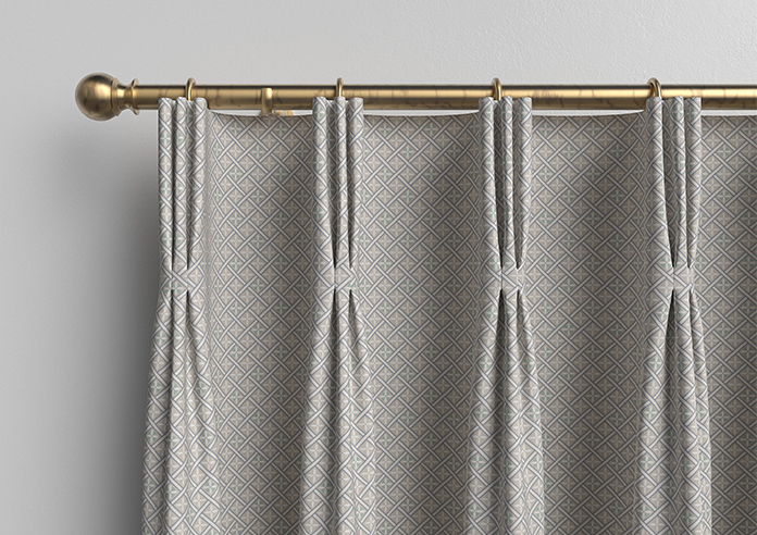 Rae Trellis, Wedgewood - Made to Measure Curtains - Image 11